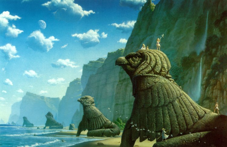 Michael Whelan Sentinels Cliquer sur l'image pour l'agrandir en 1226 x 792 . Meilleure dfinition.